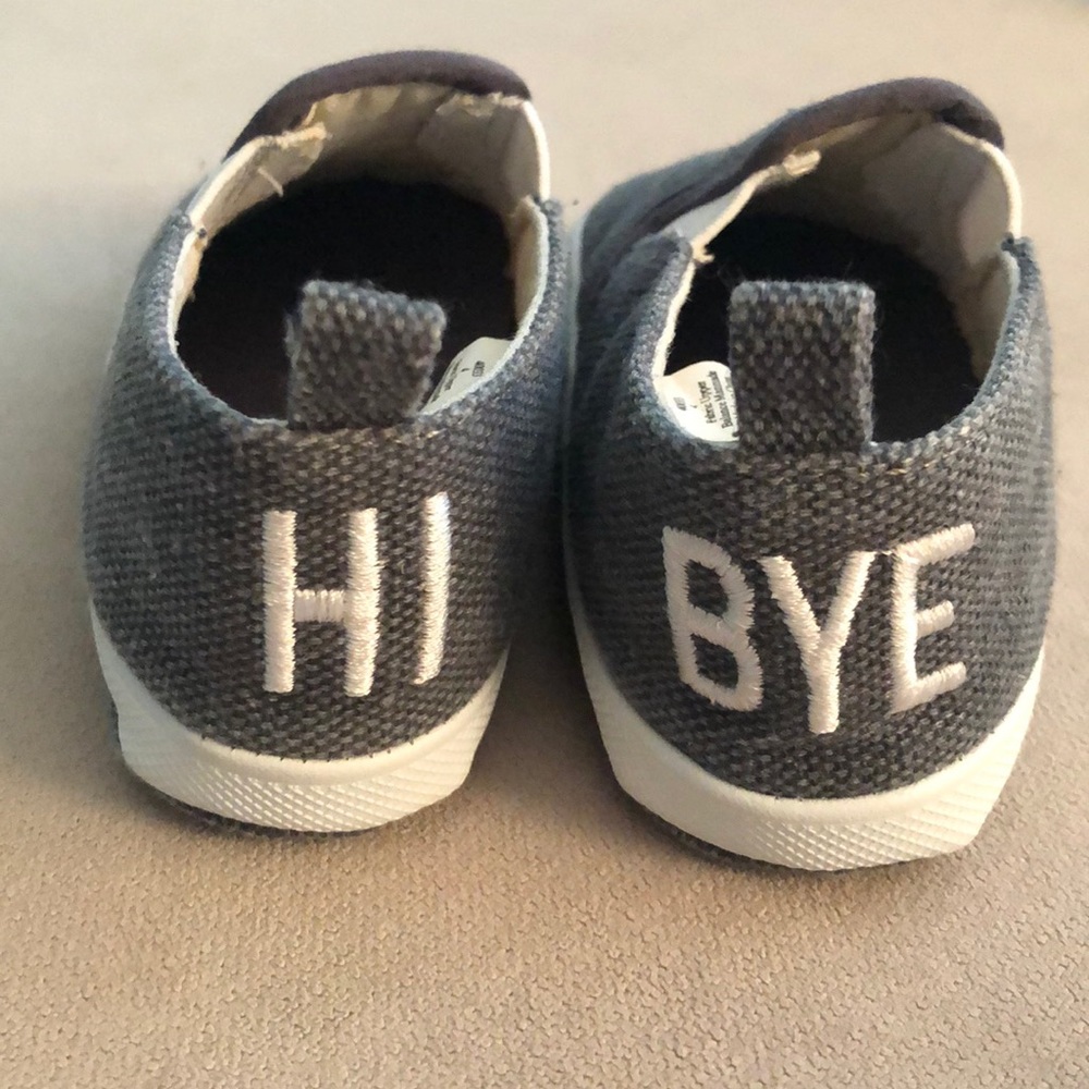 Hi and Bye infant shoes